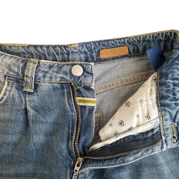 Anthropologie Pilcro The Breaker Barrel Leg Jeans Womens Size 25 - Picture 4 of 13